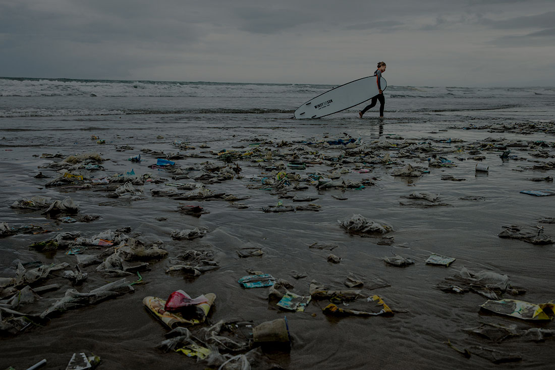 Plastic pollution on Central Coast